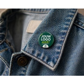 Button met speld - 31 mm