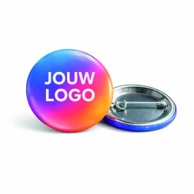 Button met speld - 37 mm