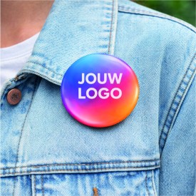 Button met speld - 37 mm