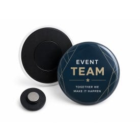 Kledingmagneet button - 37 mm - voor dunne kleding
