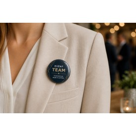 Kledingmagneet button - 37 mm - voor dunne kleding