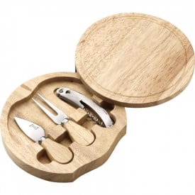 Houten kaasplank set Bellamy