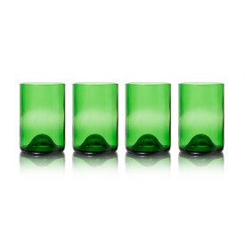 4 Groenkleurige tumblers-Groen