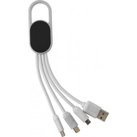 4-in-1 Laadkabel-Wit