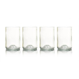 Rebottled® tumbler set - 330ml - glas - 4 stuks
