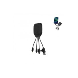 Xoopar Iné Gamma powerbank - 3.000mAh - recycled leer - NFC-functie