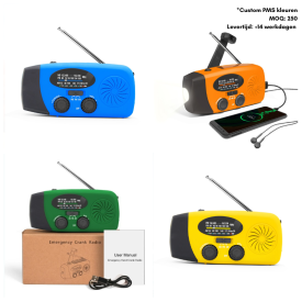 5-in-1 noodradio - met powerbank-Custom pms kleur