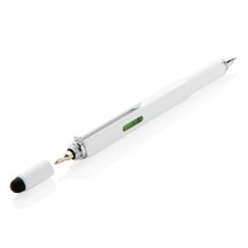 5-in-1 toolpen-Wit