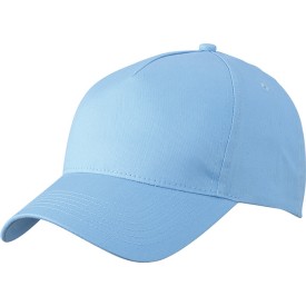 5 panel cap - katoen - klittenbandsluiting