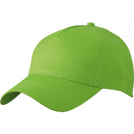5 Panel Cap-Lime