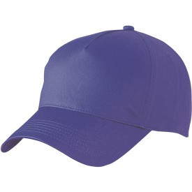5 panel cap - katoen - klittenbandsluiting