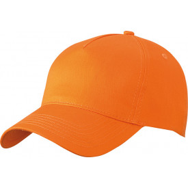 5 Panel Cap-Oranje