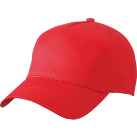 5 Panel Cap-Rood
