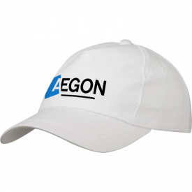 Promo cap - katoen - 5 panelen - zweetband - klittenbandsluiting