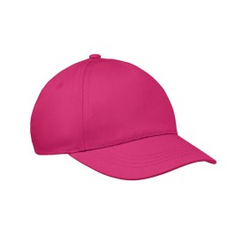 5 panelen kinder baseballpet-Fuchsia