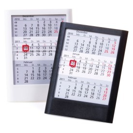 Bureaukalender Standard - kunststof - 24 maanden - met dagschuiver