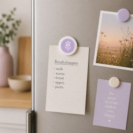 Koelkastmagneet - 56 mm - praktisch - decoratief