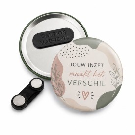 56mm met dubbele magneet-Zilver