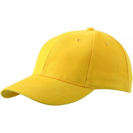 6 Panel Cap Low-Profile-Goudgeel