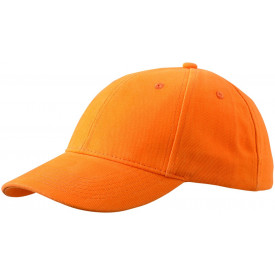 6 Panel Cap Low-Profile-Oranje