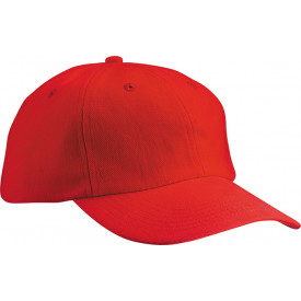 6 Panel Cap Low-Profile-Rood