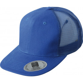6 Panel Flat Peak Cap-Royal
