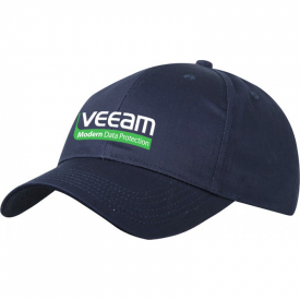 Promo cap - katoen - 6 panelen - zweetband - klittenbandsluiting