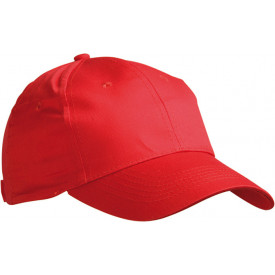 6 Panel Promo Cap-Signaal-rood