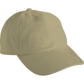 6 Panel Raver Cap-Beige