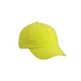 Raver cap - katoen - 6 panelen - metalen gespsluiting