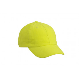 6 Panel Raver Cap-Chemisch geel