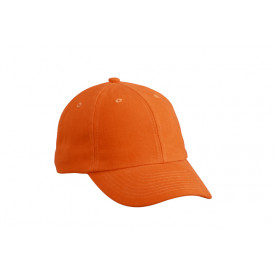 6 Panel Raver Cap-Donkeroranje