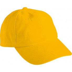 6 Panel Raver Cap-Goudgeel