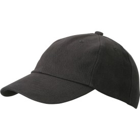 Raver cap - katoen - 6 panelen - metalen gespsluiting