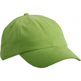 6 Panel Raver Cap-Lime