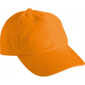 6 Panel Raver Cap-Oranje