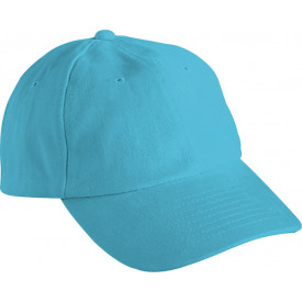 6 Panel Raver Cap-Turquoise
