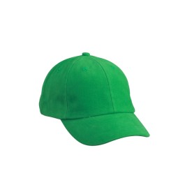 Raver cap - katoen - 6 panelen - metalen gespsluiting