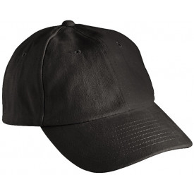 6 Panel Raver Cap-Zwart-grijs