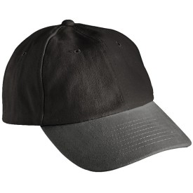Raver cap - katoen - 6 panelen - metalen gespsluiting