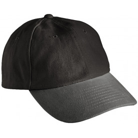 6 Panel Raver Cap-Zwart/houtskool