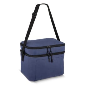 600D gerecycled PET koeltas met twee vakken 30 x 20 x 25 cm 15 L