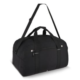 600D gerecycled PET Nevada sport- en reistas 53 x 27 x 30 cm 35 L-Zwart