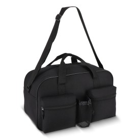 600D gerecycled PET sport- en reistas 46 x 21 x 27.5 cm 25 L-Zwart