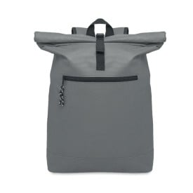 600D polyester rolltop rugzak-Donkergrijs
