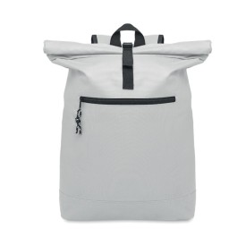 600D polyester rolltop rugzak-Wit