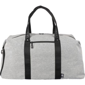 600D rPET polyester sporttas Desmond-Lichtgrijs