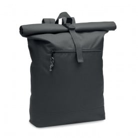 Rolltop rugzak - rPET polyester - 600D - met voorvak