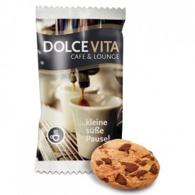 Chocolade koekje in zakje