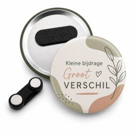Kledingmagneet button - 75 mm - dubbele tegenmagneet